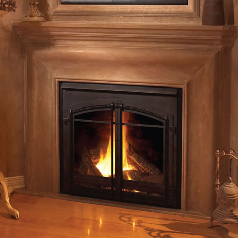 1115.11 One piece fireplace stone mantel - Image 3